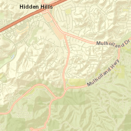 Calabasas Street Map
