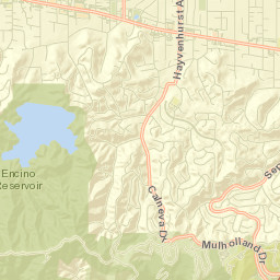 Encino Street Map