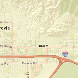 Duarte Street Map