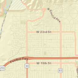 San Antonio Heights Street Map