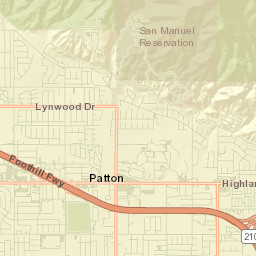 Highland Street Map