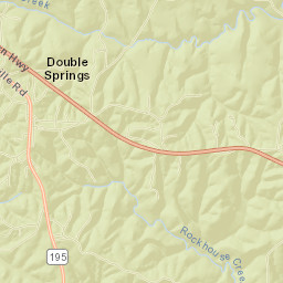 Winston County Street Map