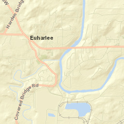 Euharlee Street Map