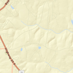 Greenwood County Street Map