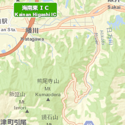 Kainan Shi Street Map