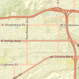 Charter Oak Street Map