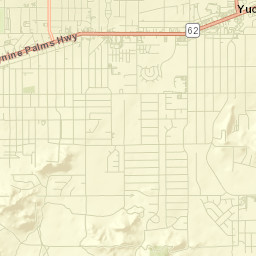 Yucca Valley Street Map