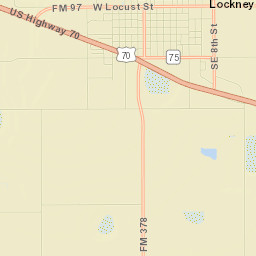 Lockney Street Map
