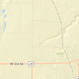 Burkburnett Street Map