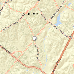 Buford Street Map