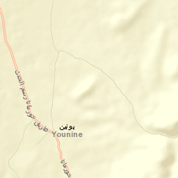 Caza de Baalbek Street Map