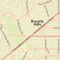 Century City Street Map