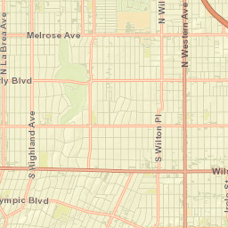 Koreatown Street Map