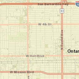 Ontario Street Map