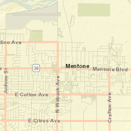Mentone Street Map