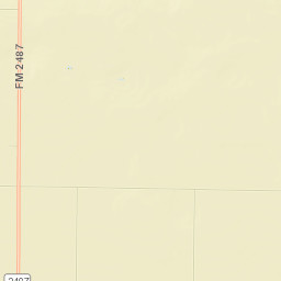 Bailey County Street Map