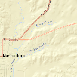 Murfreesboro Street Map
