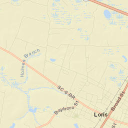 Loris Street Map