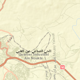 Fès al Bali Street Map