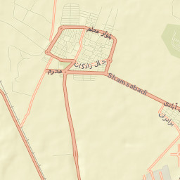 Nushabad Street Map