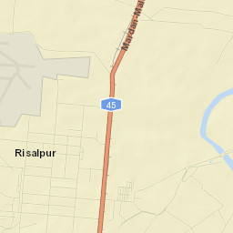Risalpur Cantonment Street Map