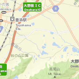 Kan’onji Shi Street Map