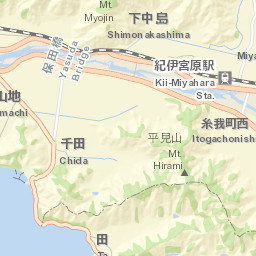 Arida Shi Street Map