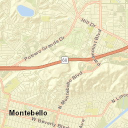 South San Gabriel Street Map