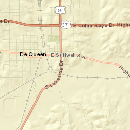 De Queen Street Map