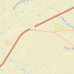 Brunswick County Street Map