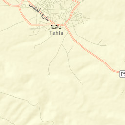 Tahla Street Map