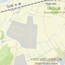 Hōfu Street Map