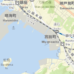 Tokuyama Street Map