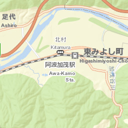 Miyoshi-gun Street Map