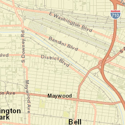 Maywood Street Map