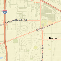 Jurupa Valley Street Map