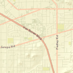 Glen Avon Street Map