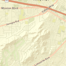 Sunnyslope Street Map