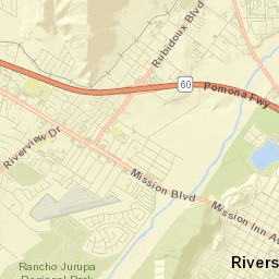 Rubidoux Street Map
