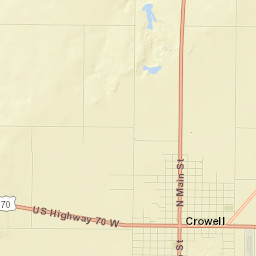 Crowell Street Map