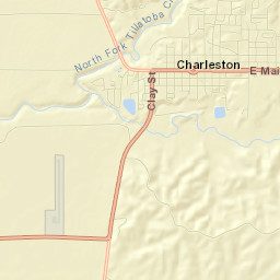 Charleston Street Map