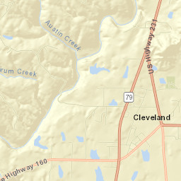 Cleveland Street Map