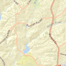 291-341 Hambridge Ct Lawrenceville Street Map