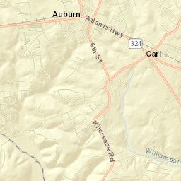 Auburn Street Map