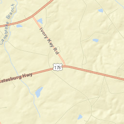 Saluda County Street Map