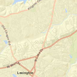Lexington Street Map