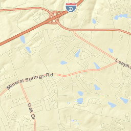 Oak Grove Street Map