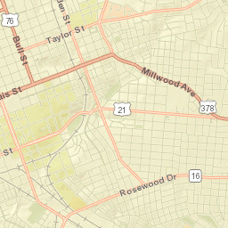 Columbia, South Carolina Street Map