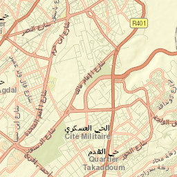 Rabat Street Map