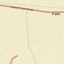 Pabbi Street Map